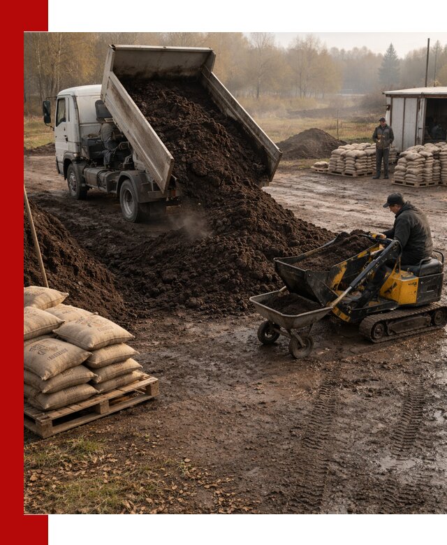 Кислый торф в доставке по выгодным ценам в Горном-Алтайске