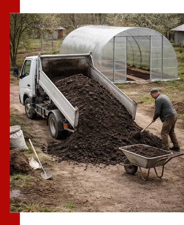 Чернозем для теплицы с доставкой в Горном-Алтайске
