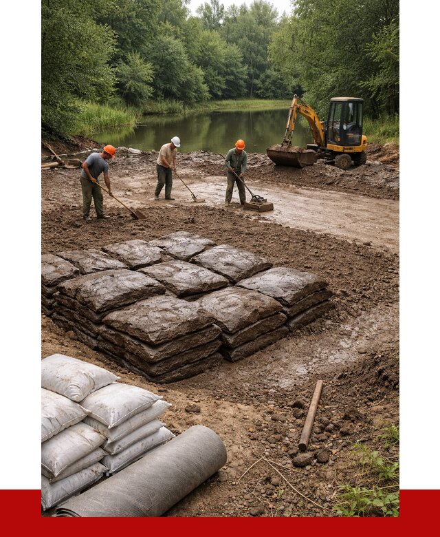Купить глину для пруда в Горном-Алтайске от 4666 р. с доставкой | ПРОНЕРУДГрн
