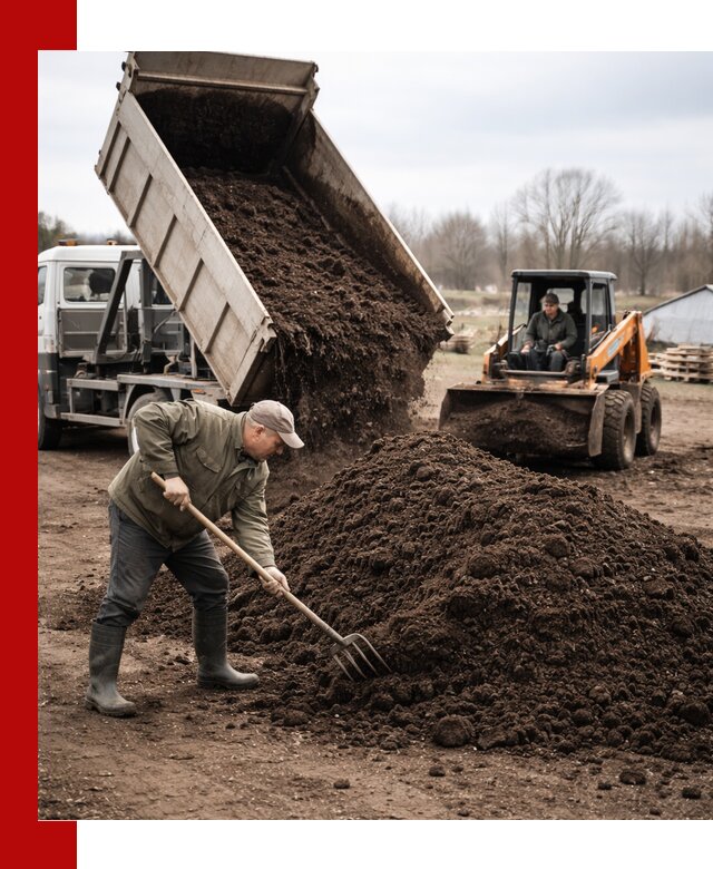 Доставка и продажа перегноя в Горном-Алтайске быстро и дешево