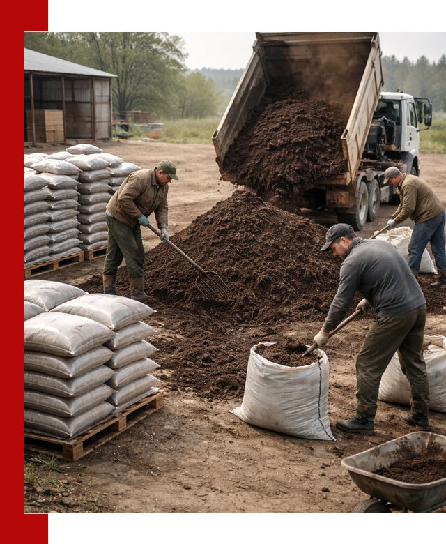Доставка компоста оптом и в розницу в Горном-Алтайске