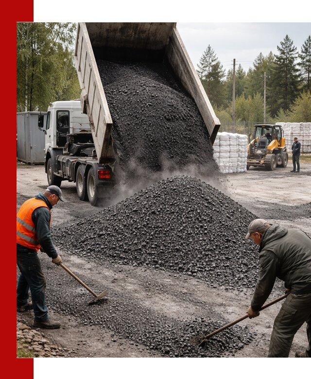 Доставка и продажа асфальтного гранулята в Горном-Алтайске