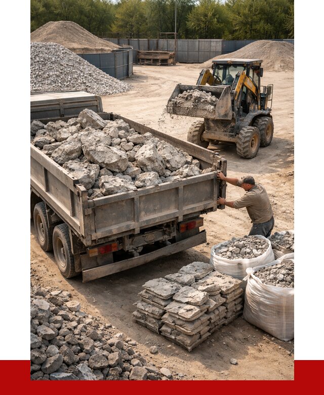 Купить бой бетона с доставкой в Горном-Алтайске от 4977 р. | ПРОНЕРУДГрн