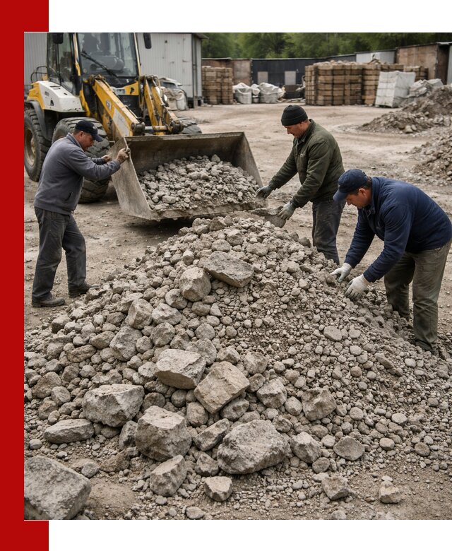 Демонтаж и вывоз бой бетона в Горном-Алтайске