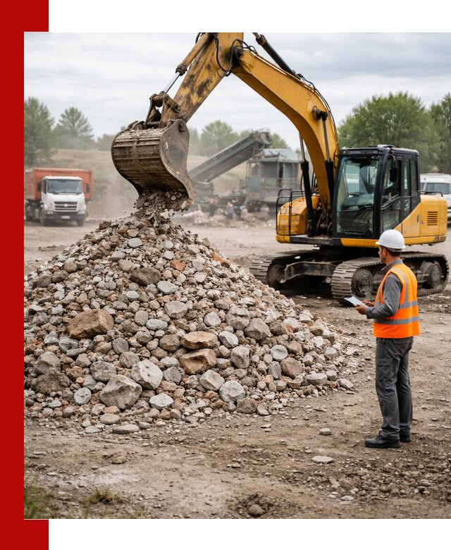 Доставка и вывоз строительного боя в Горном-Алтайске
