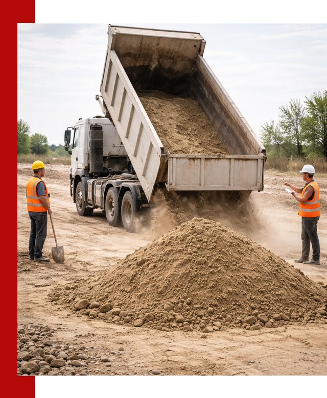 Доставка самосвалом 15 кубов в Горном-Алтайске за город и по городу