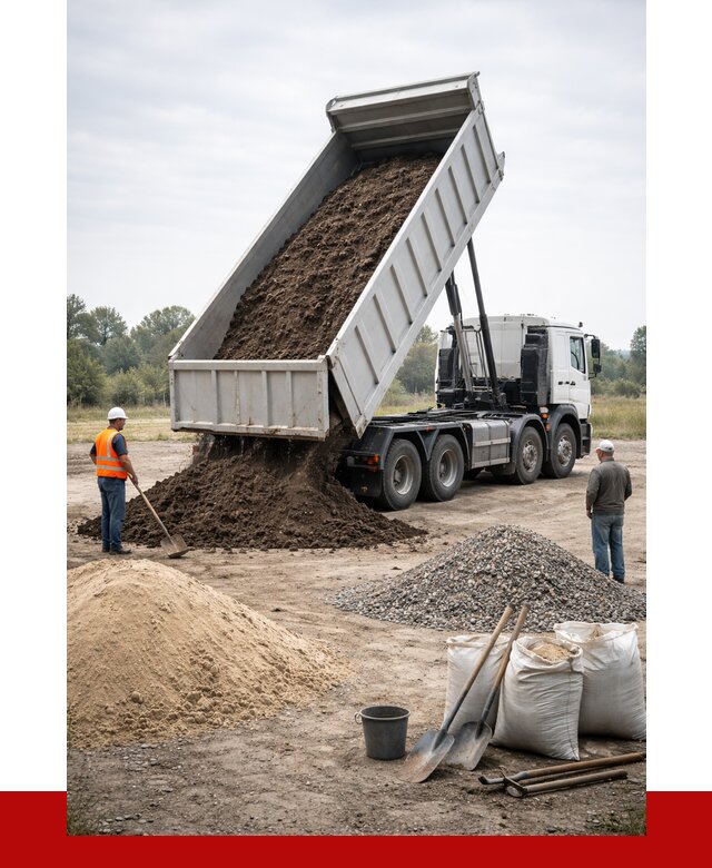 Доставка самосвалом 30 кубов в Горном-Алтайске от 8813 р. | ПРОНЕРУДГрн