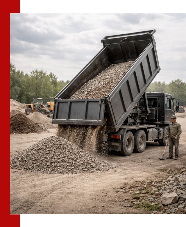 Доставка самосвалом 30 м3 по выгодным ценам в Горном-Алтайске