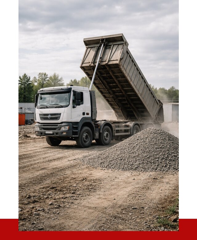 Доставка самосвалом 40 кубов в Горном-Алтайске от 9331 р. | ПРОНЕРУДГрн