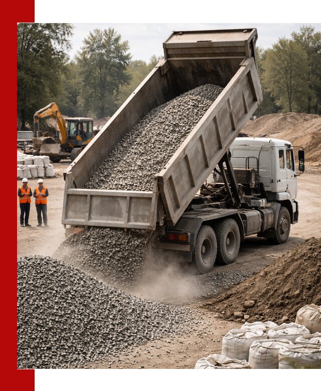 Аренда самосвала в Горном-Алтайске для доставки сыпучих и нерудных материалов