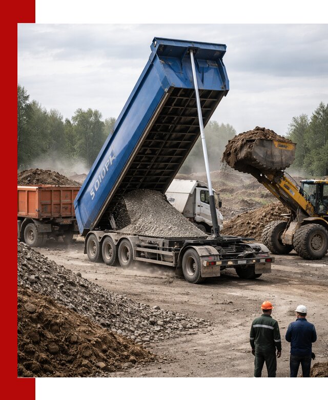 Аренда тонар 40 тонн в Горном-Алтайске с доставкой материалов