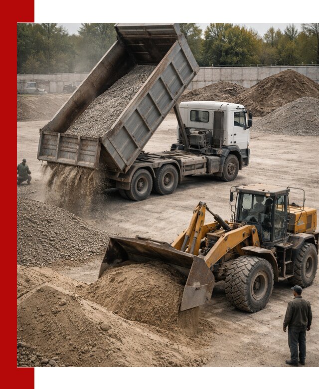 Перевозка сыпучих грузов самосвалами и бортовыми в Горном-Алтайске