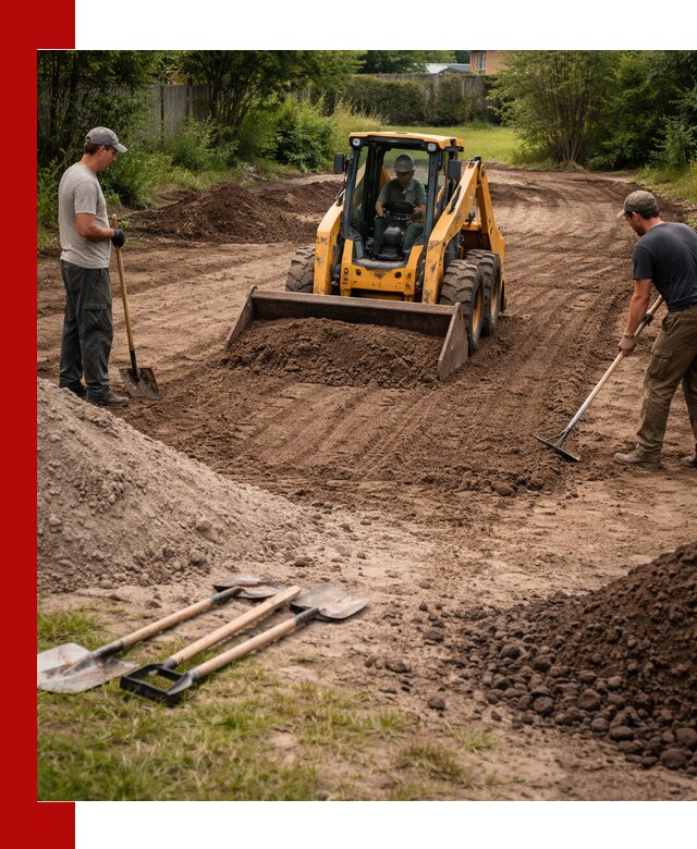 Планировка участка грунтом с вывозом и доставкой в Горном-Алтайске